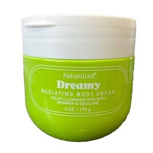 NatureWell‎ Dreamy Radiating Body Cream 6 Oz Brand New & Sealed